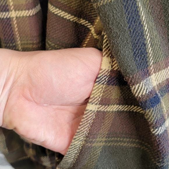 Orvis Vintage Heavy Fishing Outdoor 100% Cotton Flannel Men's See Measurements - Picture 6 of 12